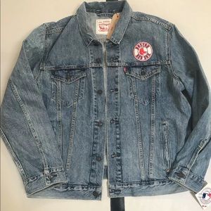 red sox jean jacket